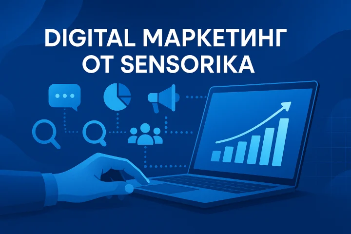 Digital маркетинг от Sensorika