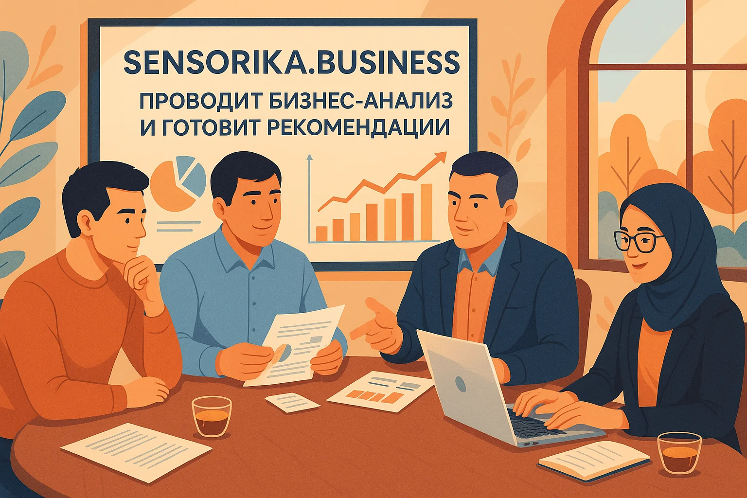 Бизнес анализ для рекламы и PR компании